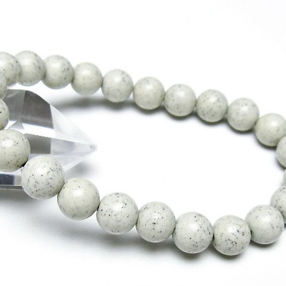 台湾産 北投石 天然ラジウム効果 ブレスレット 9mm [t538-2861]