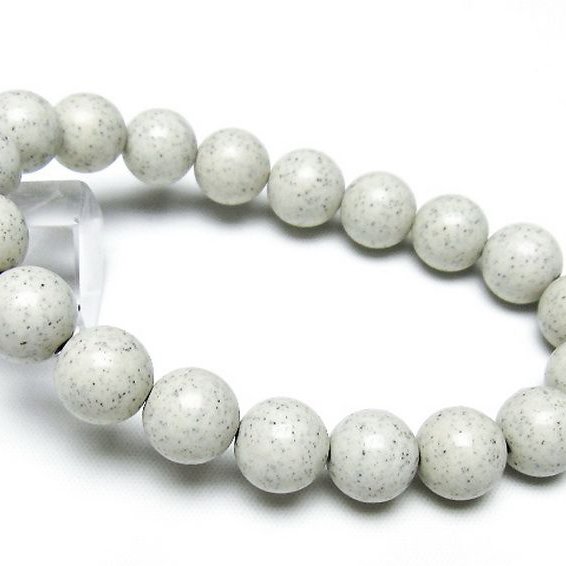 台湾産 北投石 天然ラジウム効果 ブレスレット 11mm [t538-2925]