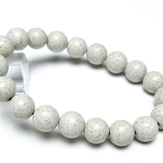 台湾産 北投石 天然ラジウム効果 ブレスレット 11mm [t538-2929]