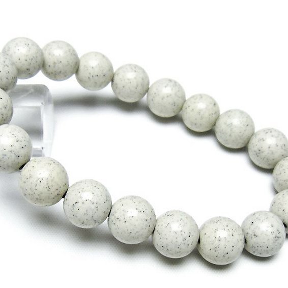 台湾産 北投石 天然ラジウム効果 ブレスレット 11mm [t538-2940]