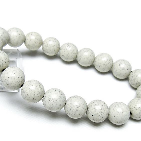 台湾産 北投石 天然ラジウム効果 ブレスレット 11mm [t538-2948]