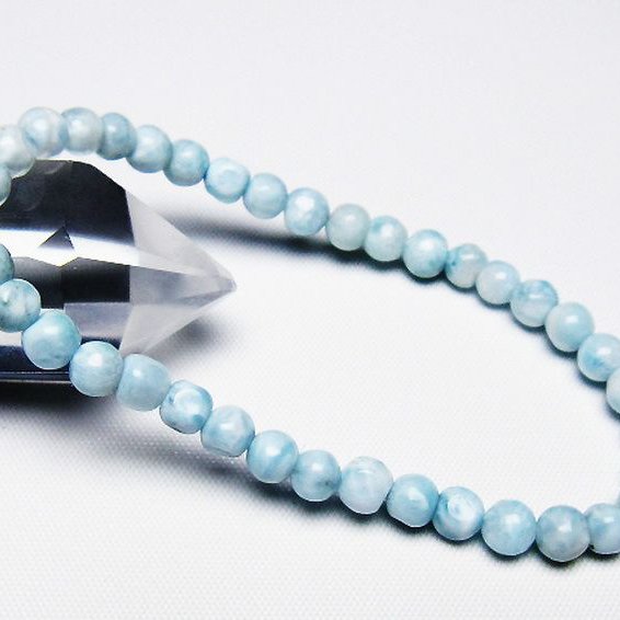 ラリマー ブレスレット 5mm [t54-5617]