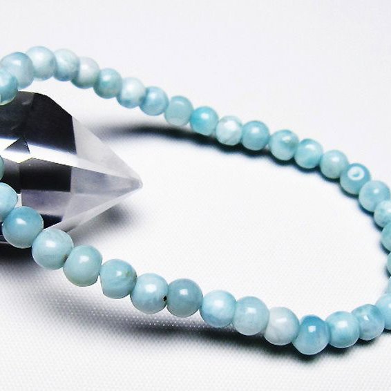 ラリマー ブレスレット 5mm [t54-5661]