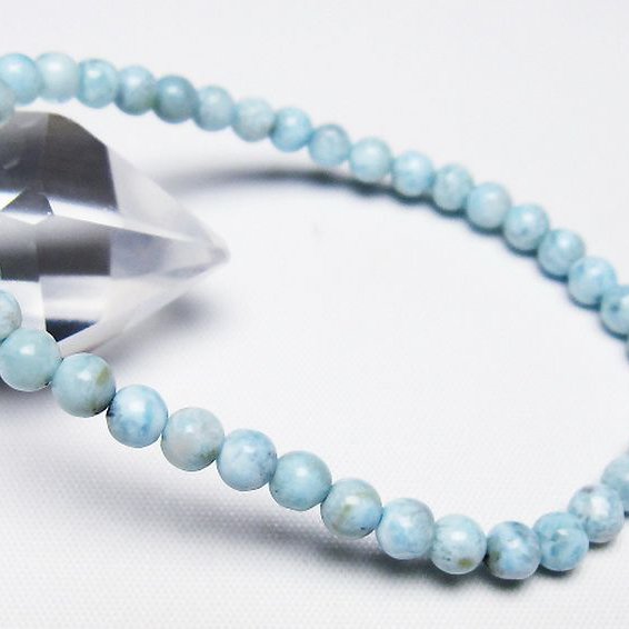 ラリマー ブレスレット 5mm [t54-5803]