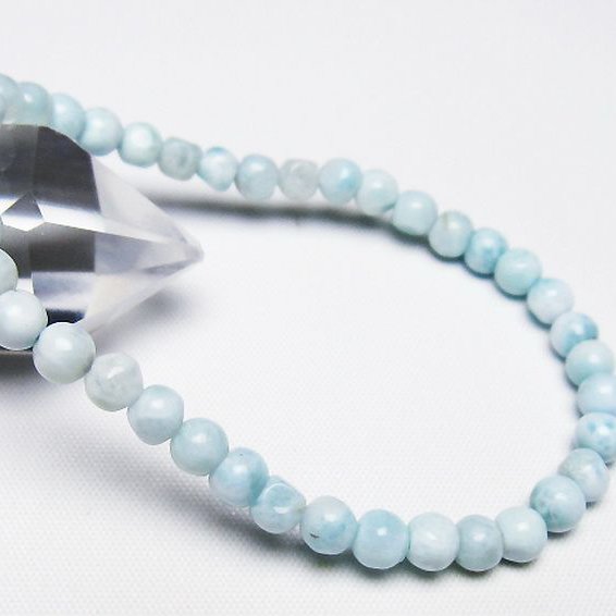 ラリマー ブレスレット 5mm [t54-5835]