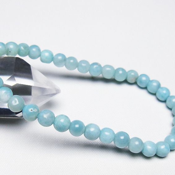 ラリマー ブレスレット 5mm [T54-5863]