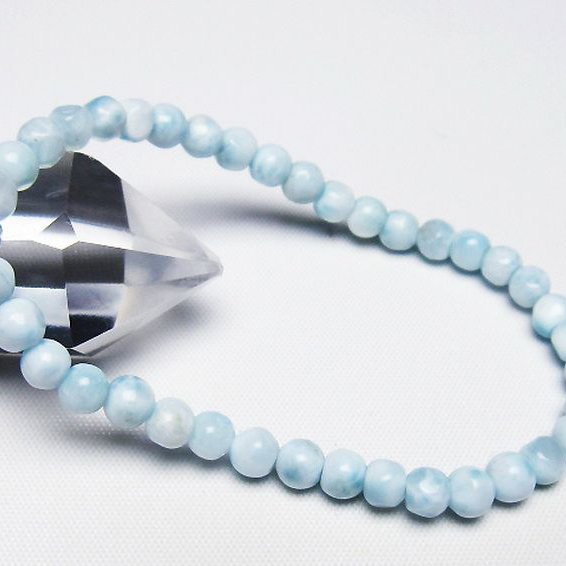 ラリマー ブレスレット 5mm [t54-5890]