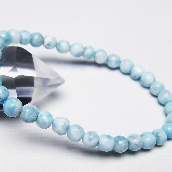 ラリマー ブレスレット 5mm [T54-5897]