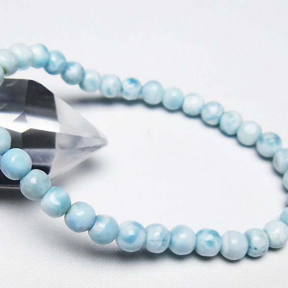 ラリマー ブレスレット 5mm [t54-5898]