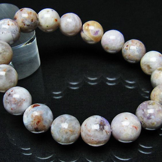 アメリカ　ユタ州産 ティファニーストーン ブレスレット 12mm [T544-2814]