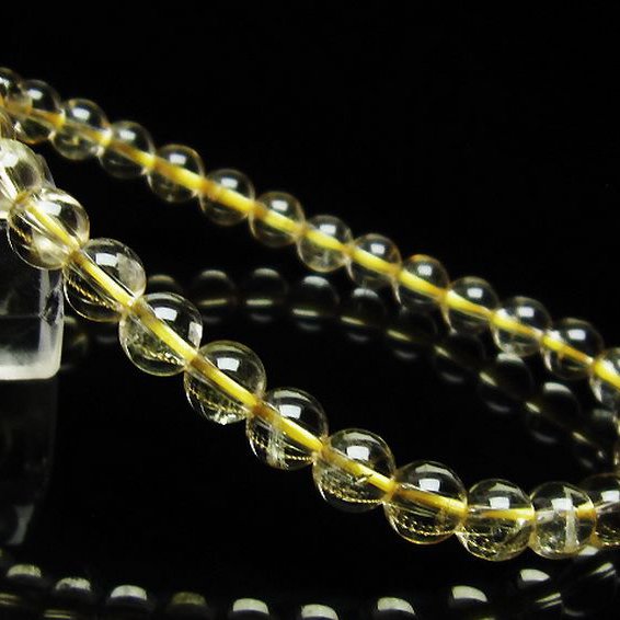 シトリン ブレスレット 6mm [t55-10241]
