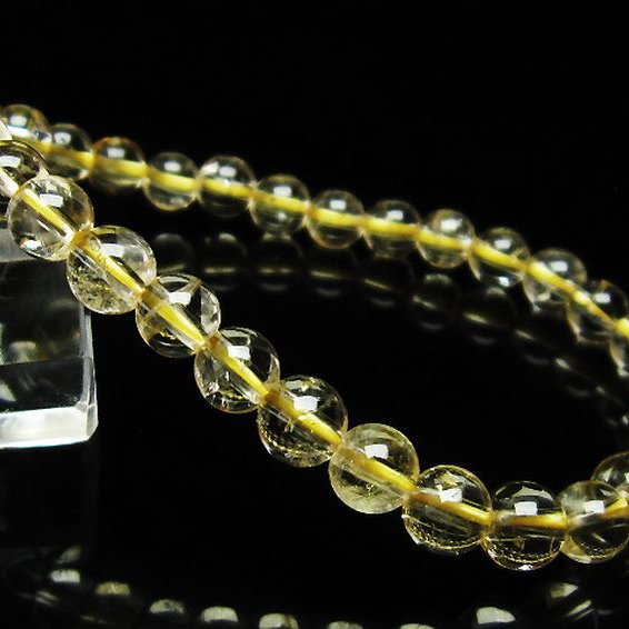 シトリン ブレスレット 6mm [t55-10267]