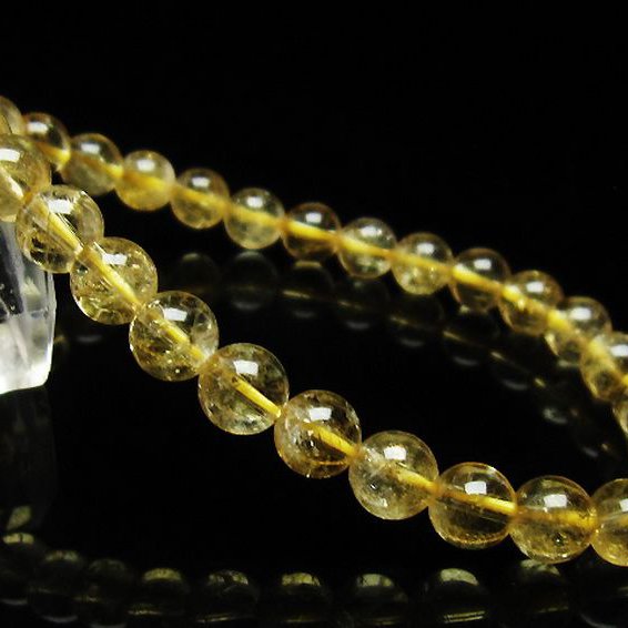シトリン ブレスレット 6mm [t55-10273]
