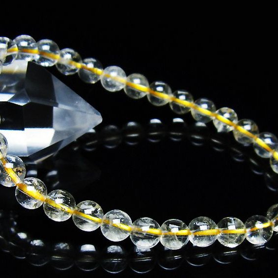 シトリン ブレスレット 6mm [t55-10501]