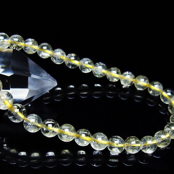 シトリン ブレスレット 6mm [t55-10520]