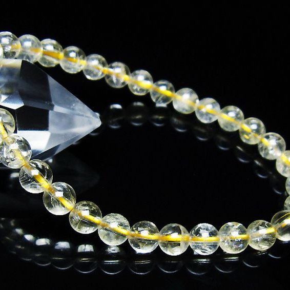 シトリン ブレスレット 6mm [t55-10535]