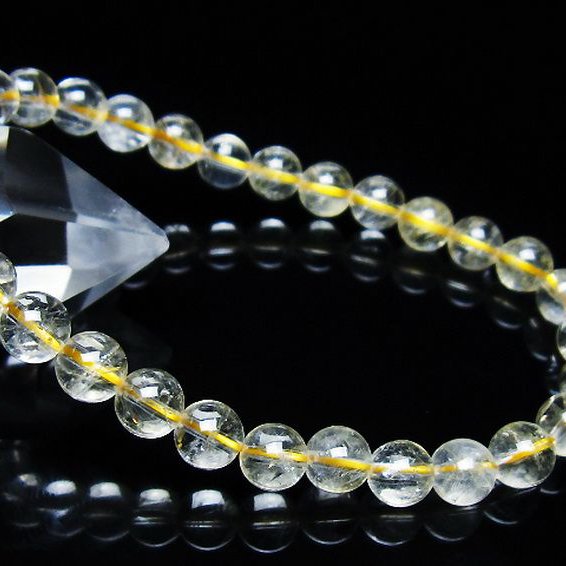 シトリン ブレスレット 7mm [t55-10544]