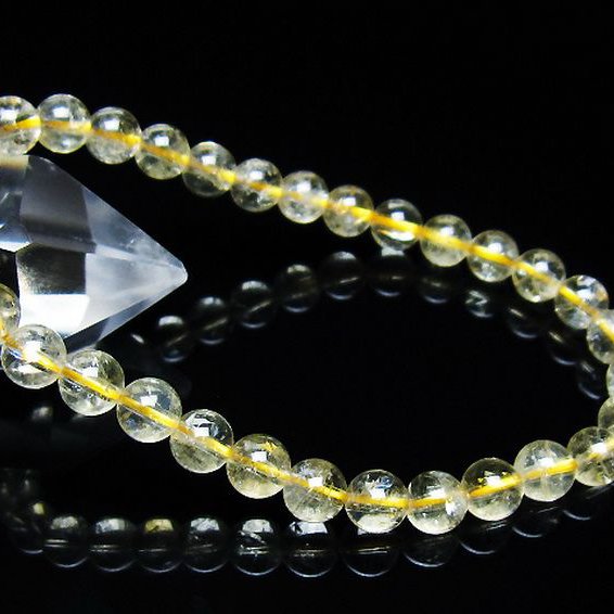 シトリン ブレスレット 6mm [T55-10561]