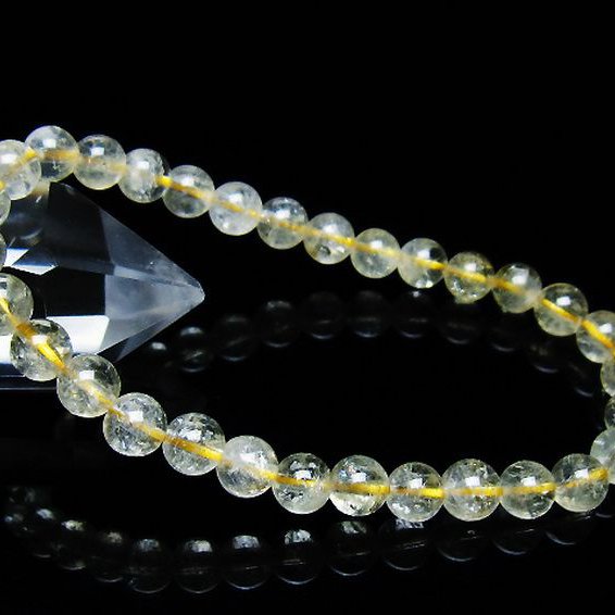 シトリン ブレスレット 6mm [T55-10563]