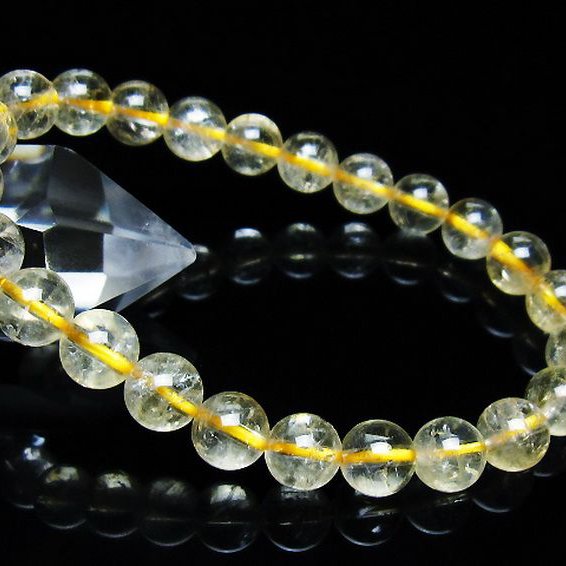 シトリン ブレスレット 8mm [t55-10583]