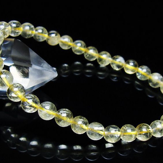 シトリン ブレスレット 6mm [T55-10598]