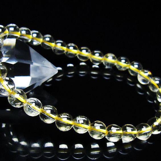 シトリン ブレスレット 6mm [t55-10641]