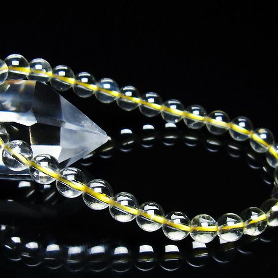 シトリン ブレスレット 6mm [T55-10643]