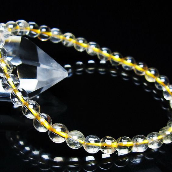 シトリン ブレスレット 6mm [T55-10644]