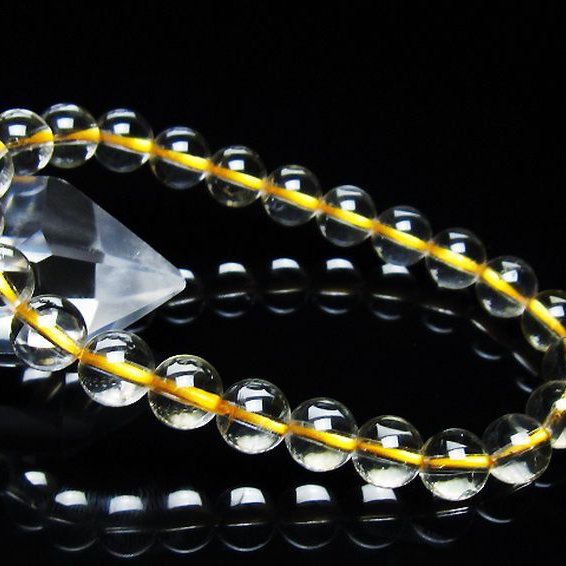 シトリン ブレスレット 8mm [T55-10659]