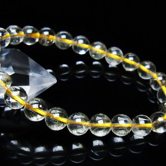 シトリン ブレスレット 8mm [t55-10662]