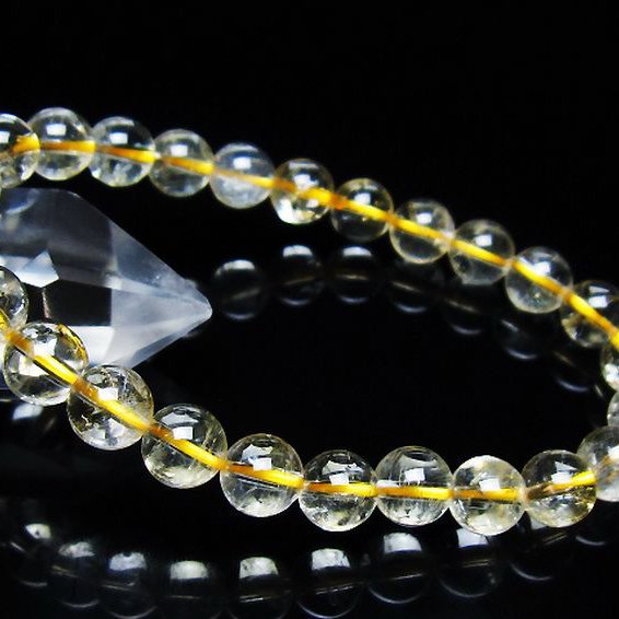 シトリン ブレスレット 8mm [t55-10666]