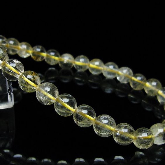 シトリン ブレスレット 7mm [T55-9913]