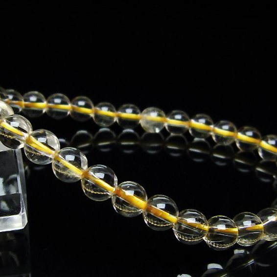 シトリン ブレスレット 6mm [T55-9961]