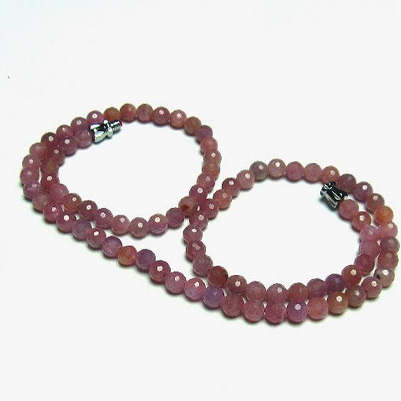 ルビー ネックレス 5mm [t561-1829]