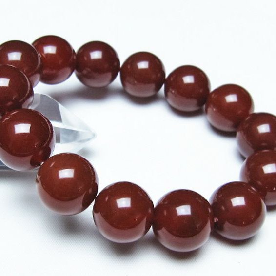赤アゲート ブレスレット 16mm [t57-7445]