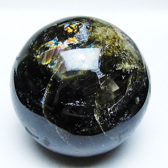 ラブラドライト 丸玉 78mm [T571-4910]