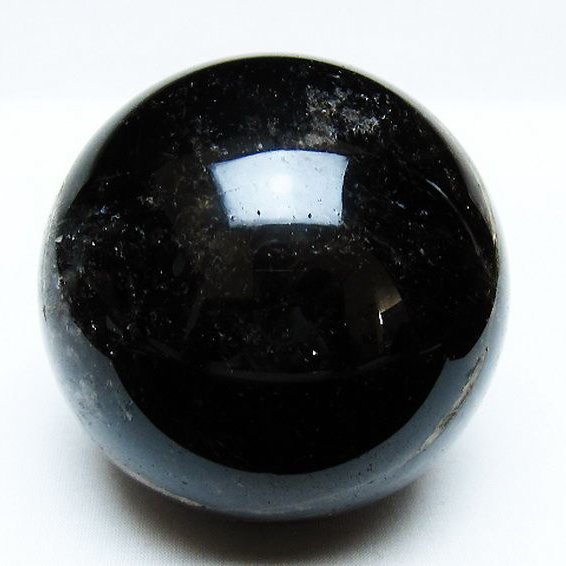 モリオン 純天然 黒水晶 丸玉 86mm [t572-11265]