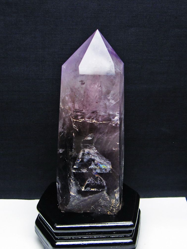 1.2Kg アメジストファントム 六角柱[T573-5257]