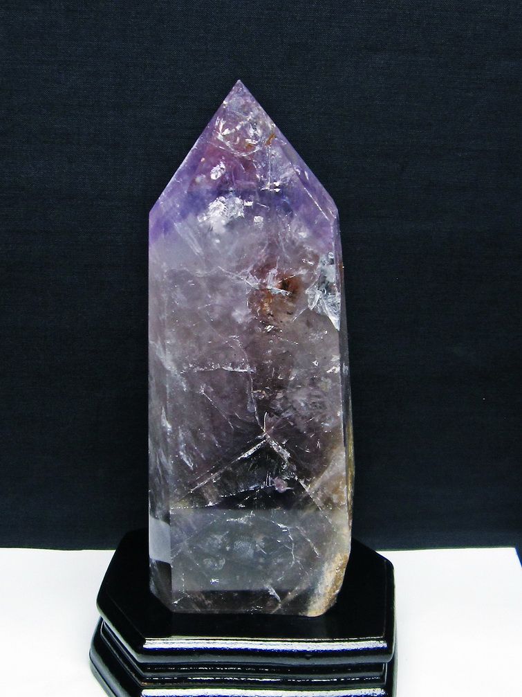 1.1Kg アメジスト 六角柱[T573-5263]