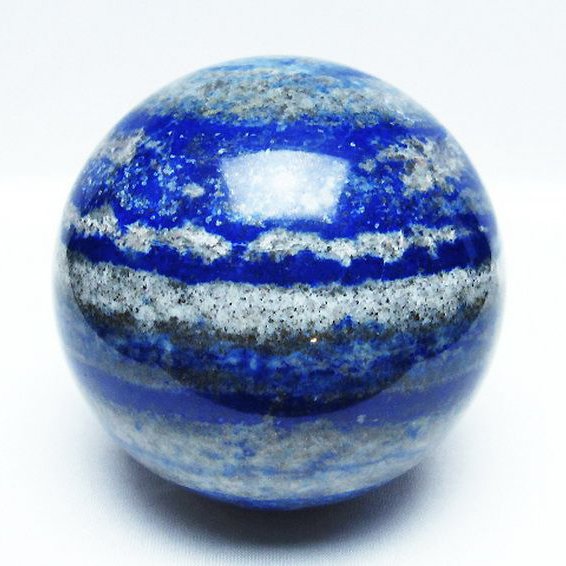 1.4Kg ラピスラズリ 丸玉 95mm [T574-3797]