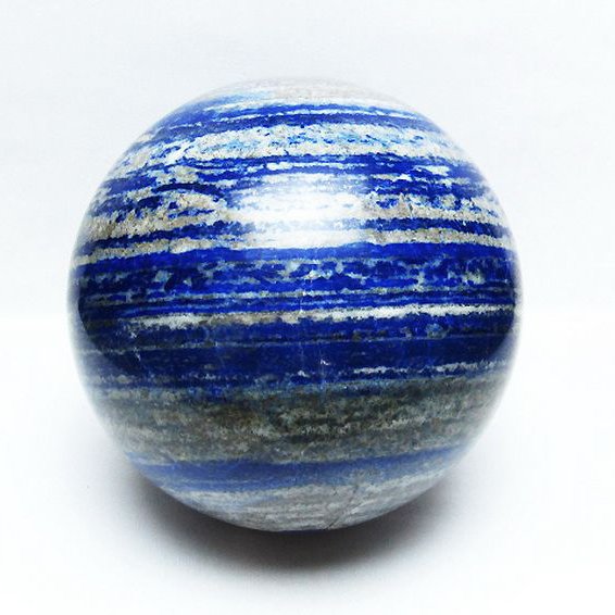 6.9Kg ラピスラズリ 丸玉 166mm [t574-4006]