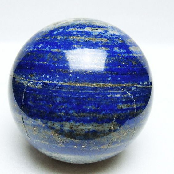 1.5Kg ラピスラズリ 丸玉 100mm [T574-4132]
