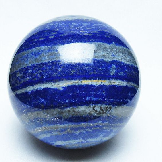 1.3Kg ラピスラズリ 丸玉 92mm [t574-4343]