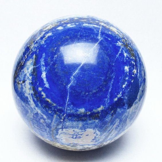 2.4Kg ラピスラズリ 丸玉 117mm [t574-4606]