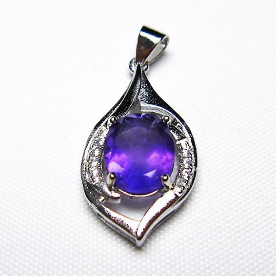 アメジスト ペンダント [T576-1955]