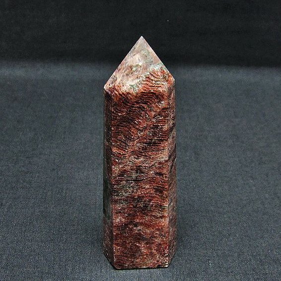 ガーデン水晶ファントム 六角柱[T577-4142]