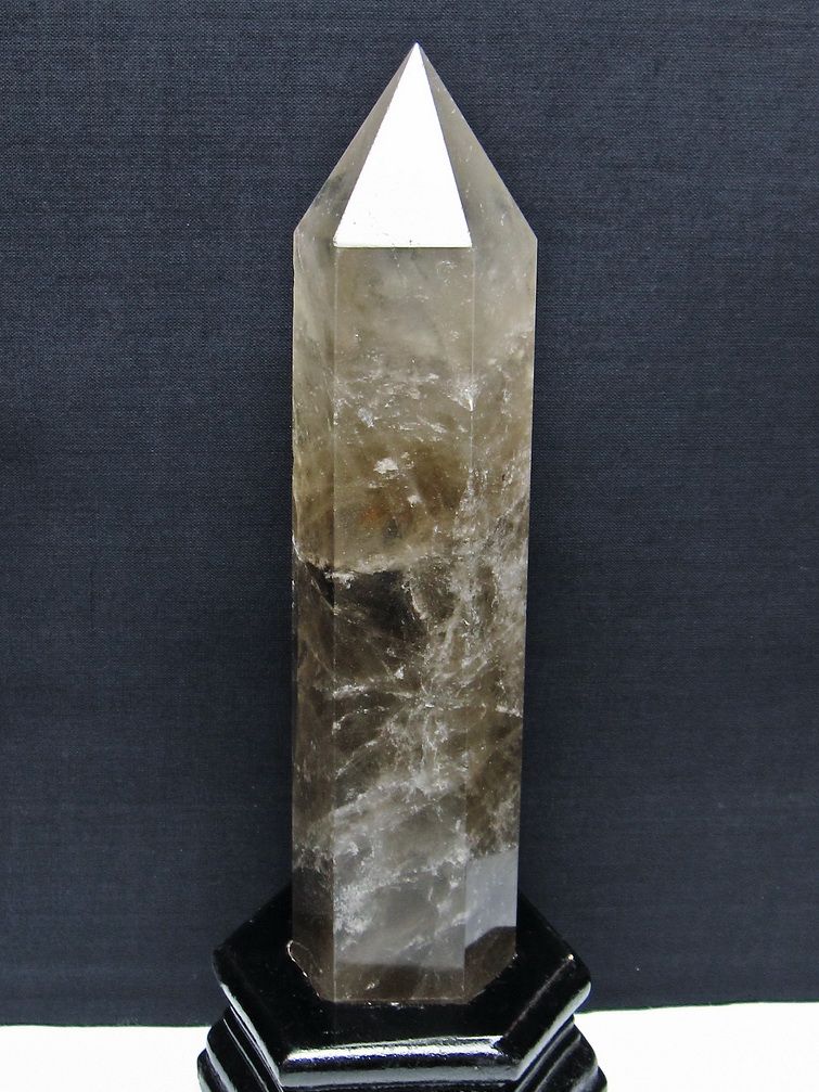 ライトニング水晶 六角柱 [t581-5984]