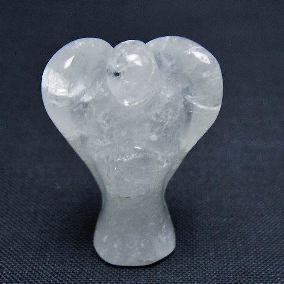 ヒマラヤ水晶天使 置物[T585-2602]