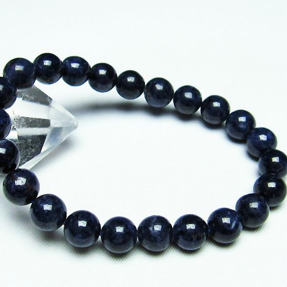 サファイア ブレスレット 8mm [t589-6067]