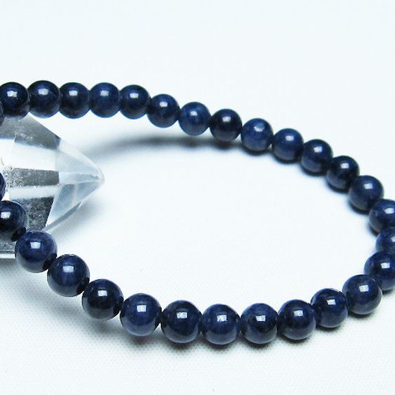 サファイア ブレスレット 6mm [T589-6152]